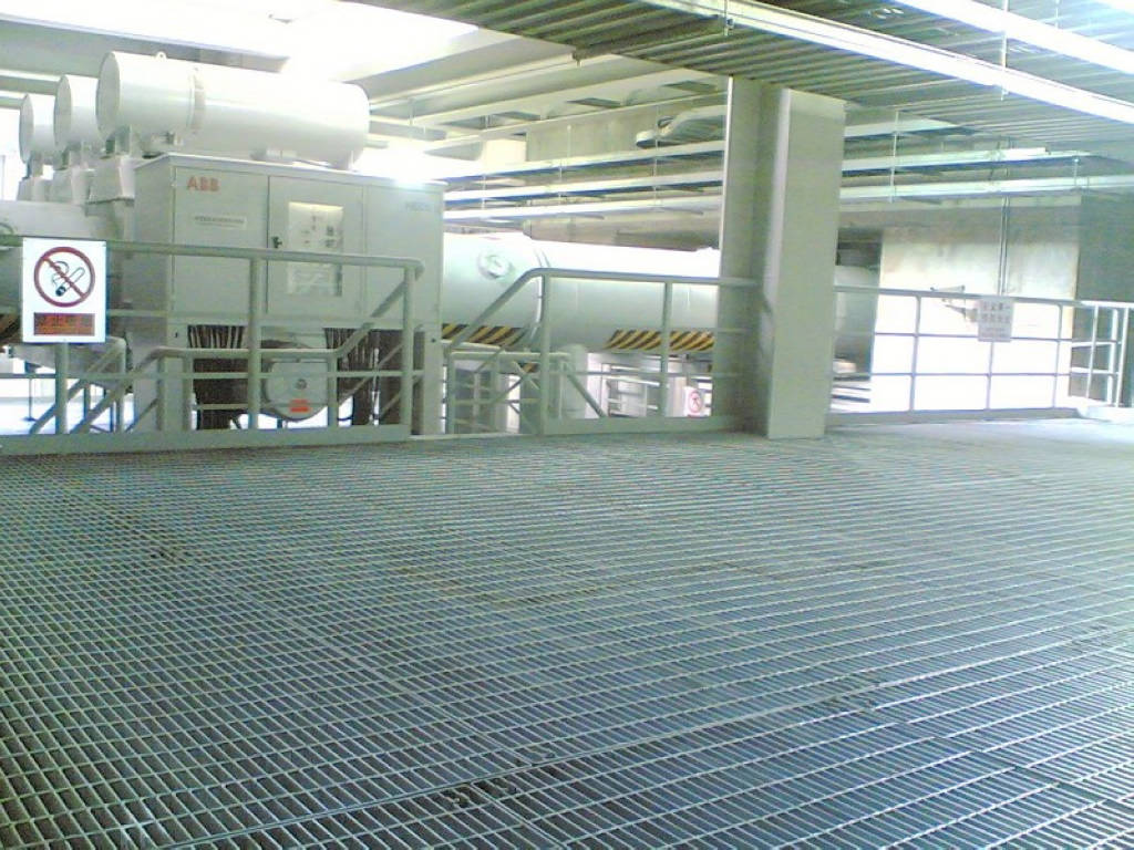 鋼格板應用--電廠應用